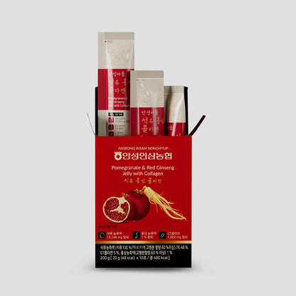 SEOCHO - Nonghyup Narlı Kolajenli Kırmızı Ginseng Jel Stick